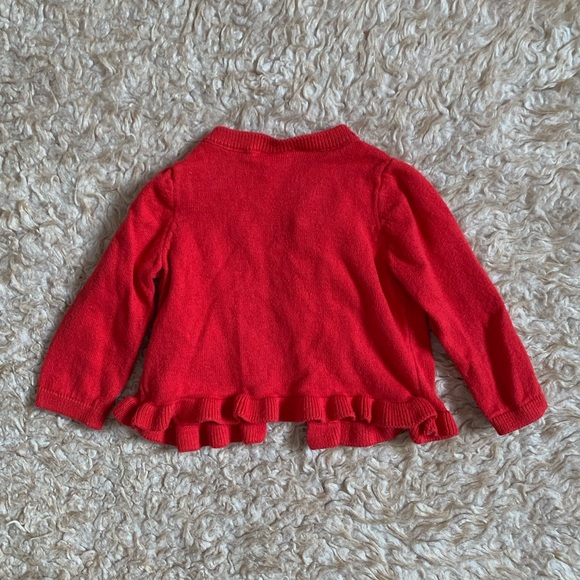 ✨(5 for $25) Carter's Red Cardigan - Picture 2 of 2